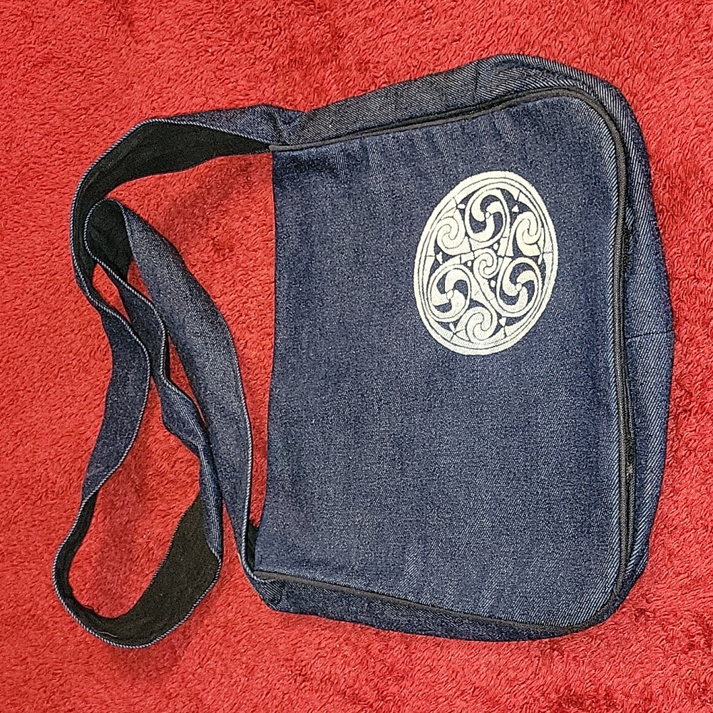 Crossbody bag, Jungle Juice, Denim